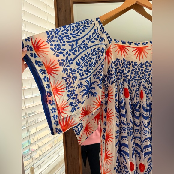 Farm Rio Afternoon Breeze Midi Dress - Picture 6 of 8